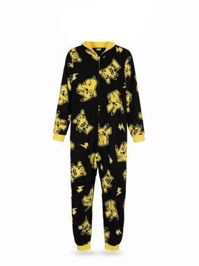 NEW WITHOUT TAGS GENUINE POKEMON PIKACHU YOUTH ONESIE
